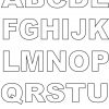 Capital Alphabet Letters Coloring | Kiddo Shelter für Abc Buchstaben Zum Ausdrucken