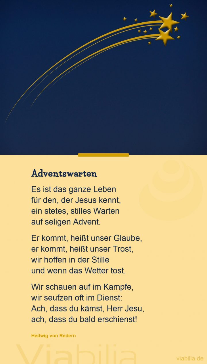 Christliches Weihnachtsgedicht Über Das Warten Im Advent bestimmt für Christliche Weihnachtsgedichte Für Kinder