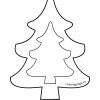 Christmas Tree Template To Print (Mit Bildern über Bastelvorlagen Weihnachten Ausdrucken Fensterbilder