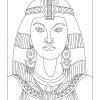 Cleopatra Königin Von Ägypten Für Kinder Ausmalbilder (Mit mit Ausmalbilder Ägypten