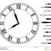 Clock Hands Vector Images | Römische Zahlen, Römische Zahlen in Uhr Römische Zahlen