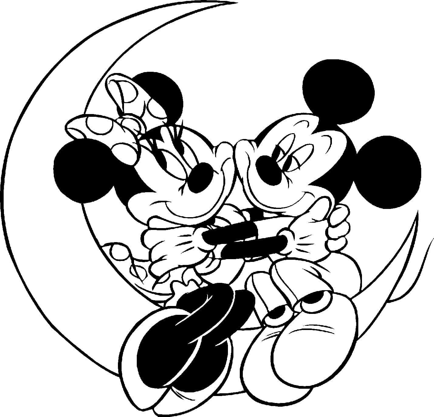 Coloring Mickey Mouse | Ausmalbilder, Disney Farben, Ausmalen bestimmt
