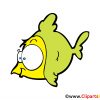 Comic Fisch Clipart, Cartoon, Bild Gratis bei Fische Comic