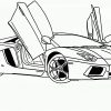 Cool Black And White Line Art | Die Ausmalbilder Sind Ein für Malvorlagen Lamborghini