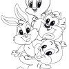 Cute Baby Looney Tunes Coloring Page | Ausmalbilder über Ausmalbilder Baby Looney Tunes