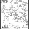 Das Antike Griechenland-Map Arbeitsblatt - Karte Des Antiken ganzes Das Antike Griechenland Unterrichtsmaterial