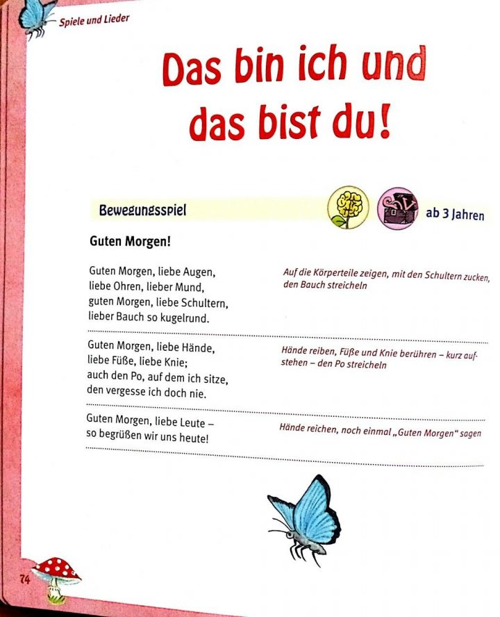 Das Bin Ich Und Das Bist Du | Vorschullieder, Lieder ganzes Ich Bin Ich Und Du Bist Du Gedicht