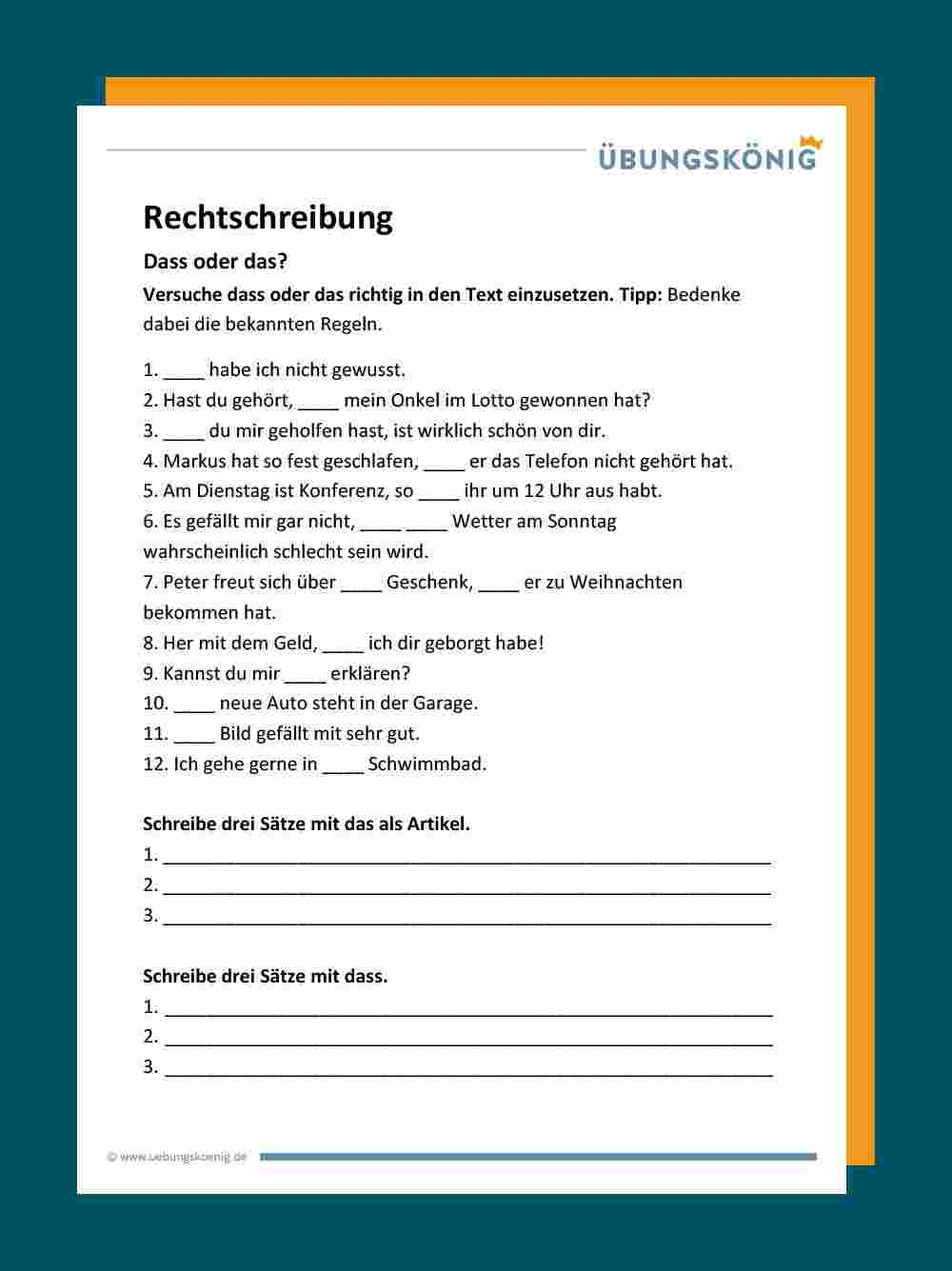 Deutsch Arbeitsblätter Klasse 4 Zum Ausdrucken - kinderbilder.download