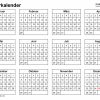 Dauerkalender / Immerwährender Kalender Für Excel Zum Ausdrucken für Fotokalender Ohne Jahr