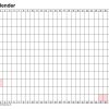 Dauerkalender / Immerwährender Kalender Für Excel Zum Ausdrucken mit Kalender Für Jedes Jahr