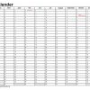 Dauerkalender / Immerwährender Kalender Für Excel Zum Ausdrucken verwandt mit Kalender Für Jedes Jahr