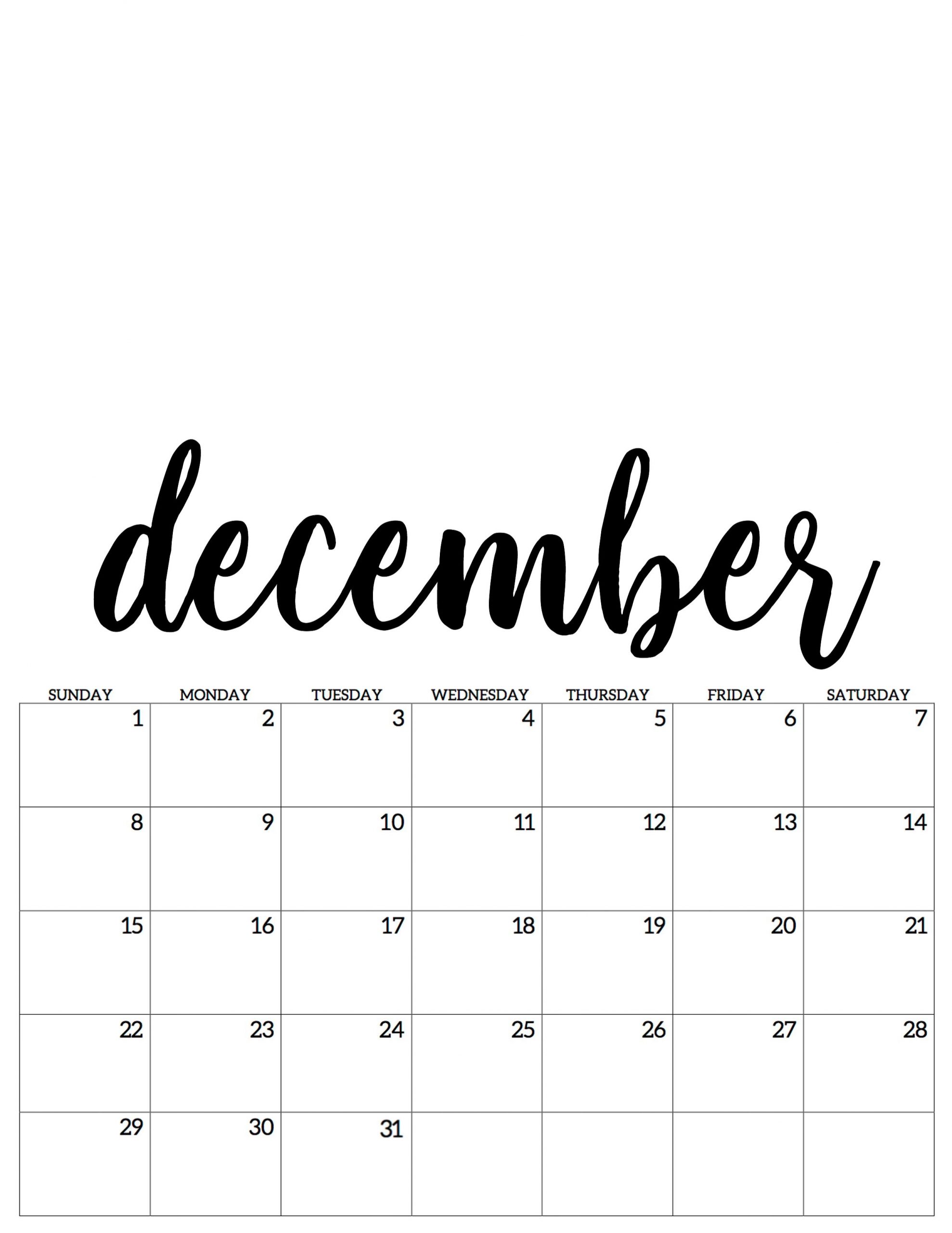 December Dezember Kalender Calendar 2019 | Dezember Kalender bestimmt für Kalenderblatt Monat