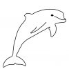 Delfin Ausmalbild | Ausmalbilder Delfine bei Delfin Ausmalbilder Zum Ausdrucken