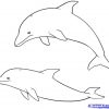 Delfin Malvorlagen (Mit Bildern) | Delphinzeichnung, Delfin bestimmt für Delfin Schablone