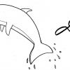 Delfin Zeichnen Lernen Für Kinder 🐬 How To Draw A Dolphin For Kids 🐬 Как  Се Рисува Делфин За Деца innen Delfin Schablone