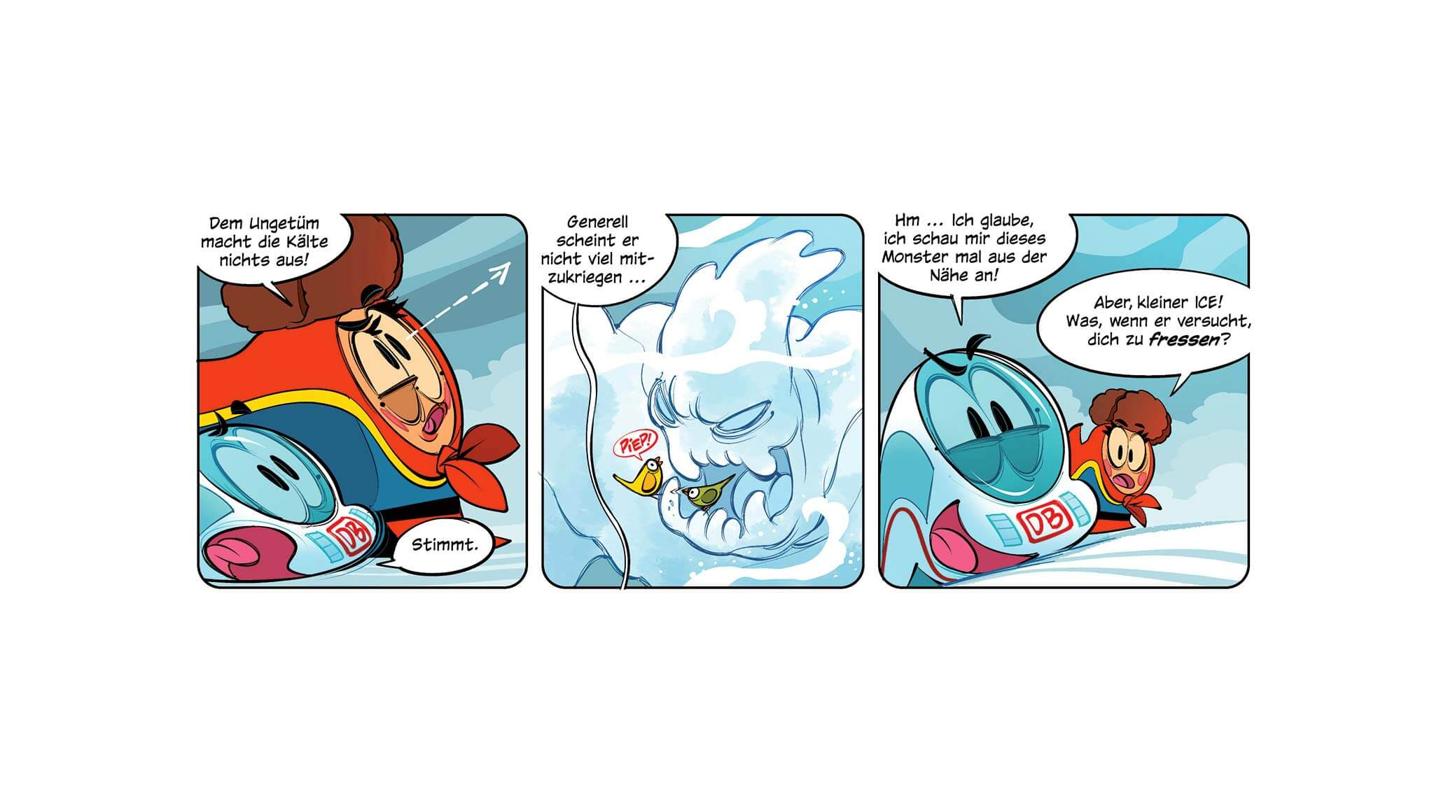 Der Kleine Ice – Der Kleine Ice Und Die Transsibirische ganzes Eisenbahn Comics Bilder