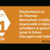 Deutsch Lernen A1 Nach Themen - Thematischer Wortschatz bestimmt für Deutsch Online Lernen Kostenlos Anfänger