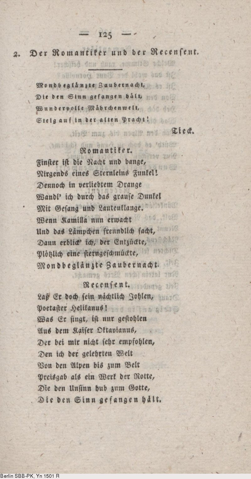 Deutsches Textarchiv – Uhland, Ludwig: Gedichte. Stuttgart ganzes Mondbeglänzte Zaubernacht Die Den Sinn Gefangen Hält