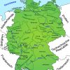 Deutschland: Geografie, Landkarte | Länder | Deutschland in Welche Länder Grenzen An Deutschland