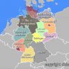 Deutschland Im Überblick - 16 Bundesländer ganzes Bundesländer Und Ihre Landeshauptstädte