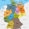 Deutschland Karte Bundesländer Landeshauptstädte Hauptstadt bestimmt für Bundesländer Von Deutschland Mit Hauptstadt