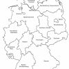 Deutschland Landkarte Der Bundesländer - Politsche Karte bei Deutschland Karte Bundesländer Und Hauptstädte