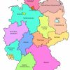 Deutschland Landkarte Der Bundesländer - Politsche Karte bei Deutschlandkarte Bundesländer Blanko