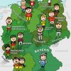 Deutschlandkarte | Der Weg mit Karte Deutschland Bundesländer Städte