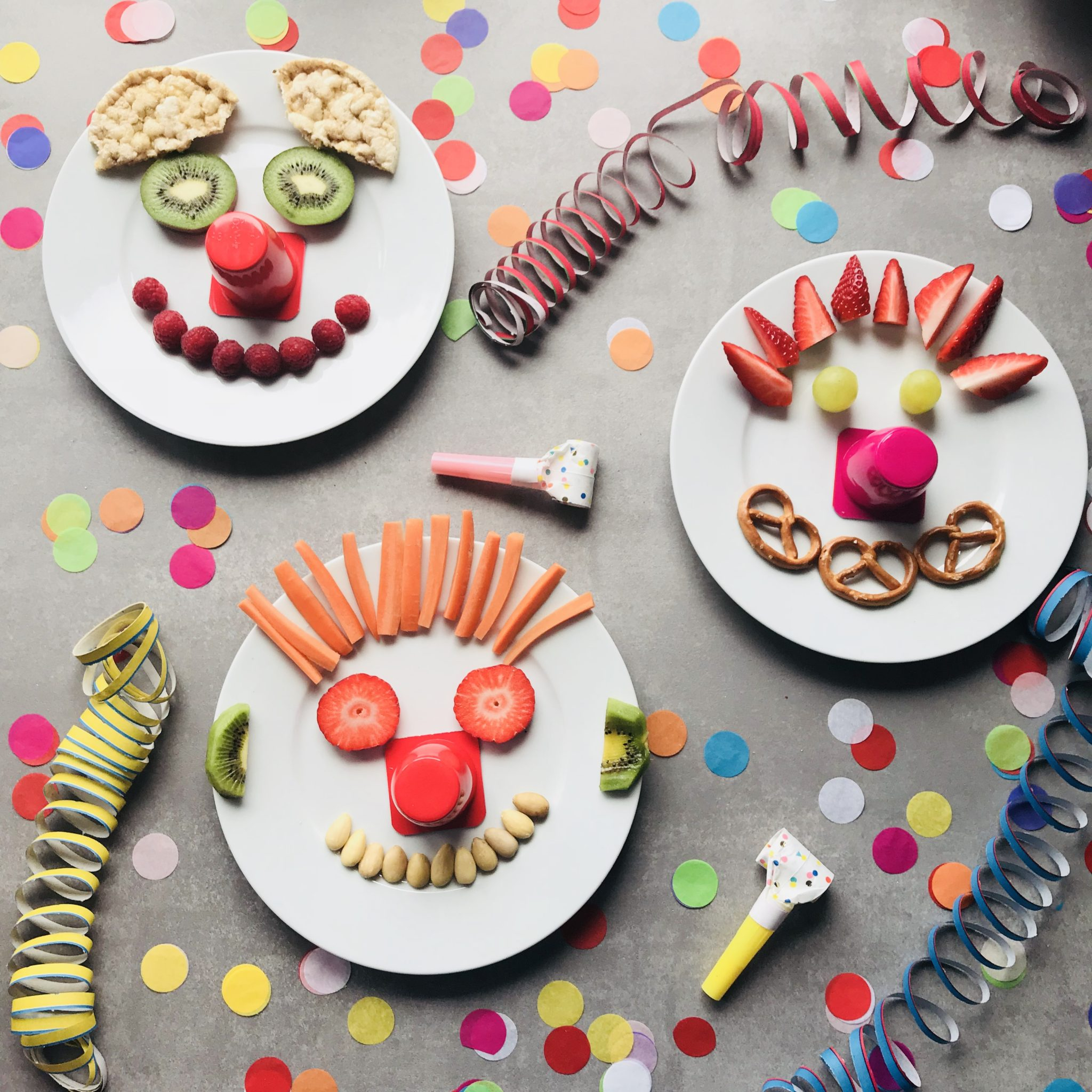 Die Clowns Sind Los - Kleine, Gesunde Snacks Für Kinder bestimmt für Kleine Snacks Für Kindergeburtstag