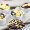 Die Double Chocolate Cheesecake Muffins Schmecken Wie Bei innen Muffins Rezepte Einfach Schnell Lecker