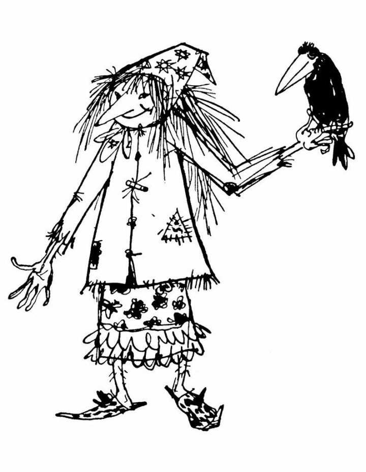 Die Kleine Hexe - Otfried Preussler | Hexe Ausmalbild ganzes Hexe Zum Ausmalen
