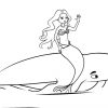 Die Kleine Meerjungfrau Zeichnung - Ausmalbilder innen Meerjungfrauen Ausmalbilder