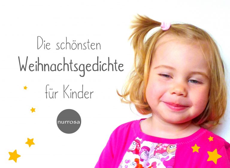 Die Schönsten Weihnachtsgedichte Für Kinder – Nurrosa in Kurze ...