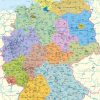 Diercke Weltatlas - Kartenansicht - Deutschland über Deutschlandkarte Mit Bundesländern Und Städten