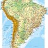 Diercke Weltatlas - Kartenansicht - Südamerika - Physische mit Stumme Karte Südamerika