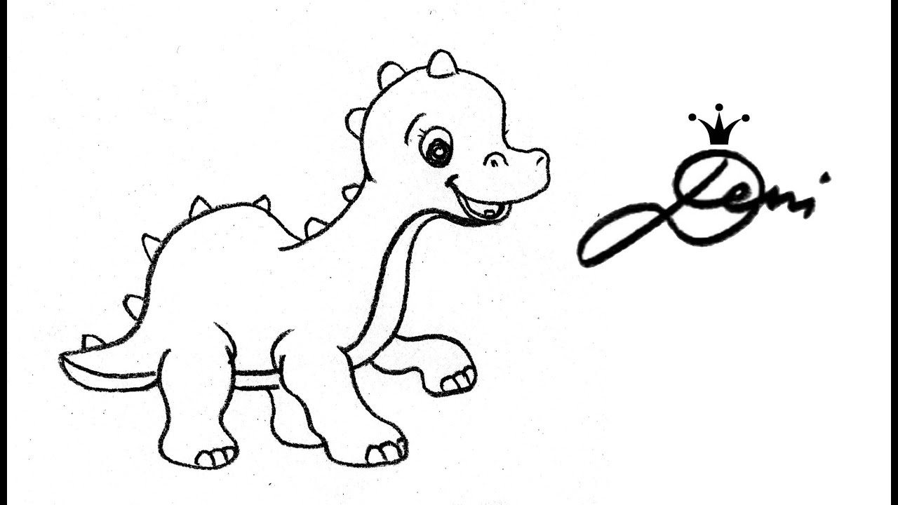 Dino Zeichnen 🦎 Wie Zeichnet Man Einen Dinosaurier🐊 How To Draw A  Dinosaur? Kак Се Рисува Динозавър🐲 bestimmt für Dino Zeichnen