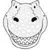 Dinosaurier Masken Vorlagen mit Masken Vorlagen Zum Ausdrucken Kostenlos