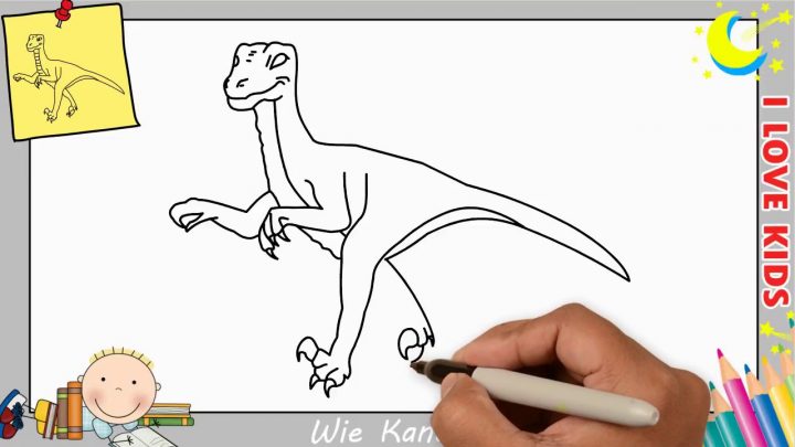 Dino Zeichnen - kinderbilder.download | kinderbilder.download