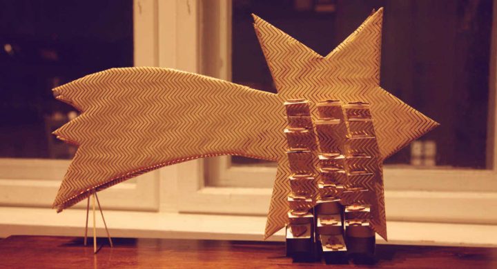 Diy-Adventskalender: Stern Von Bethlehem | Anleitung in Stern Von