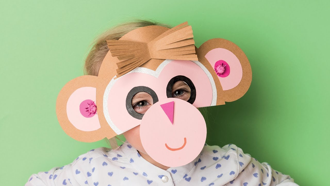 Diy Anleitung: Masken Basteln Für Karneval /fasching | Basteln Mit Kindern bestimmt für Fasching Maske Basteln