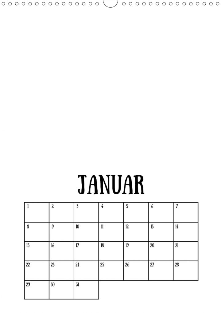 Diy Bastel-Kalender Zum Selbstgestalten -Immerwährend verwandt mit Immerwährender Kalender Selbst Gestalten