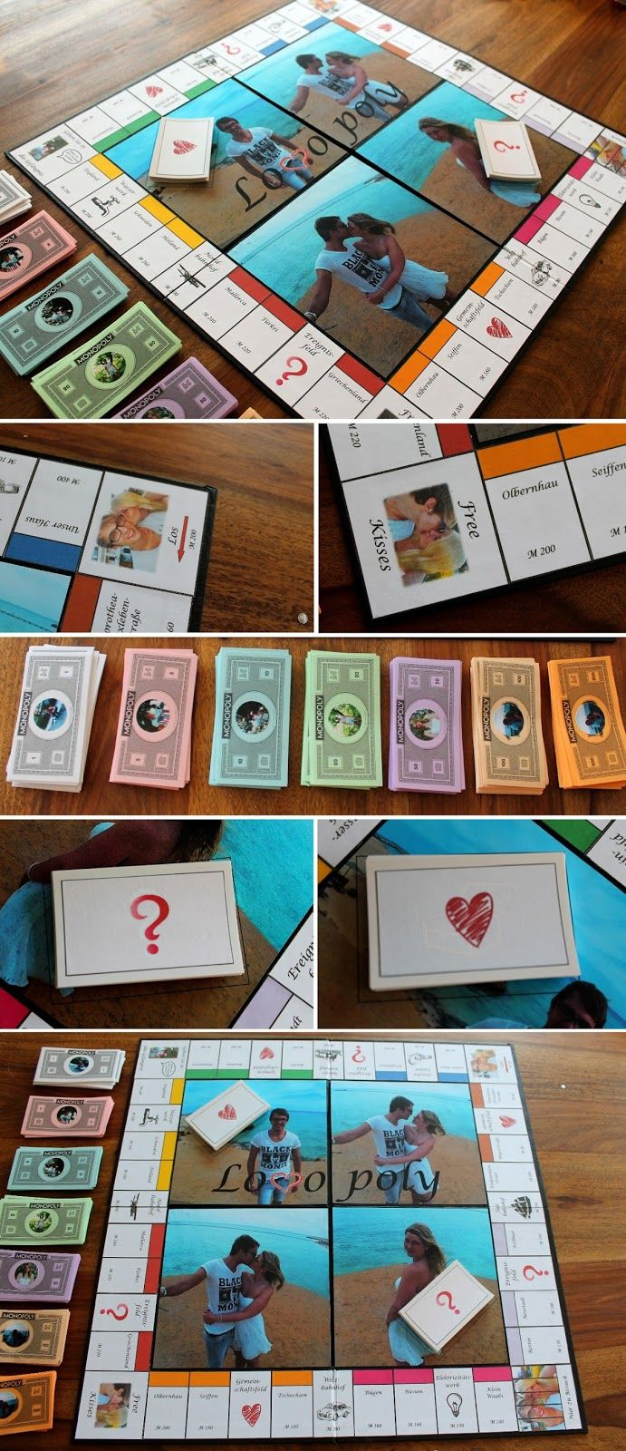 Diy Monopoly (Lovopoly) Einfach Selber Machen (Mit Bildern bestimmt für Geschenke Zum Jahrestag Selber Machen