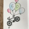 Draw #drawing #birthdaycards #geburtstagskarte #fahrrad bestimmt für Bastelvorlage Fahrrad