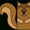 Eichhörnchen Basteln - Einfach &amp; Schnell Mit Kindern Basteln mit Eichhörnchen Bastelvorlage