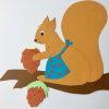 Eichhörnchen Basteln: Zaubern Sie Mit Kindern Niedliche bei Bastelvorlage Eichhörnchen