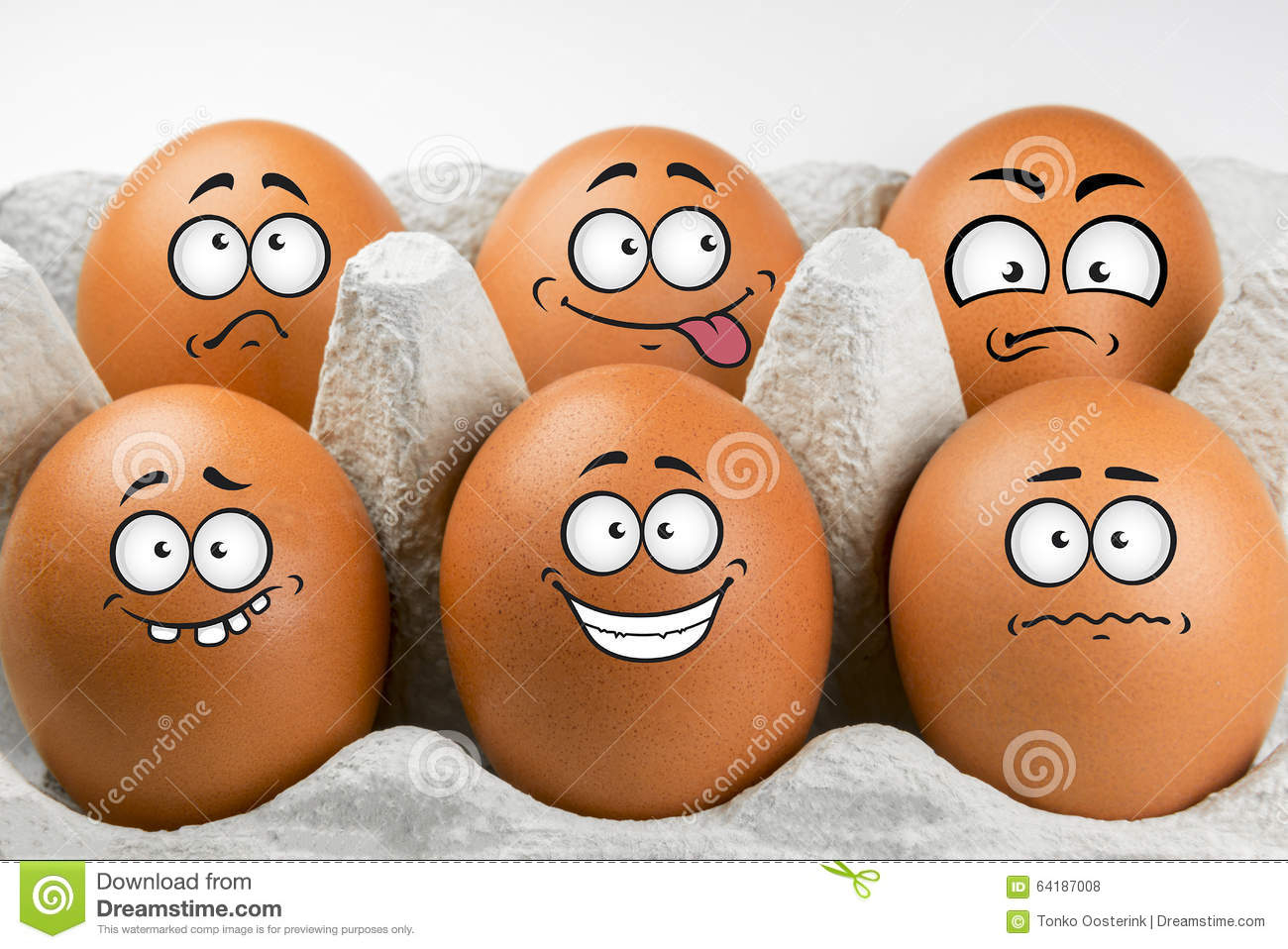 Eier Mit Gesichtern Und Ausdrücken Stockfoto - Bild Von bestimmt für Lustige Gesichter Auf Eiern