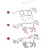Ein Pferd | Zeichnen, Pferde Zeichnen, Zeichnen Lernen verwandt mit Pferde Zeichnen Lernen Für Anfänger