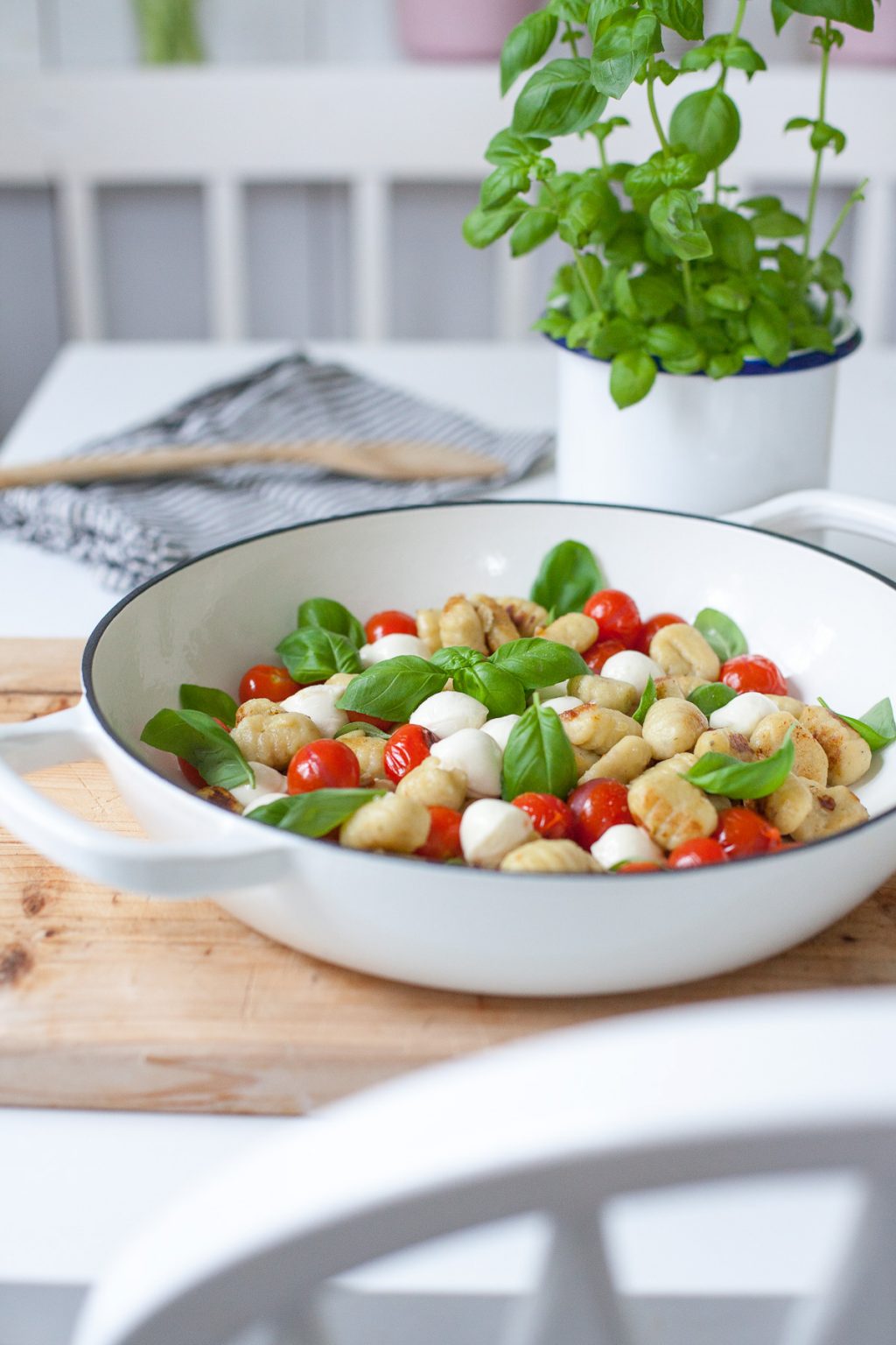 Gnocchi Mit Tomate Und Minimozzarella