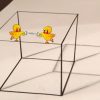 Einen 3D Würfel Zeichnen / Illusion für 3D Würfel Zeichnen