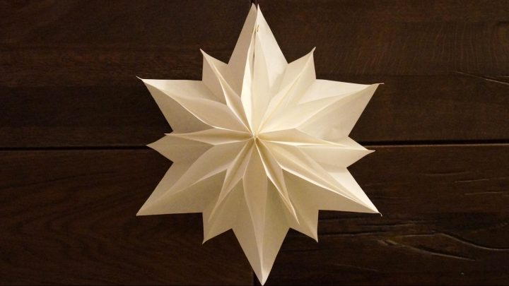 Einfache Sterne Zu Weihnachten Basteln / Paper Stars Tutorial / Diy verwandt mit Weihnachts Sterne Basteln